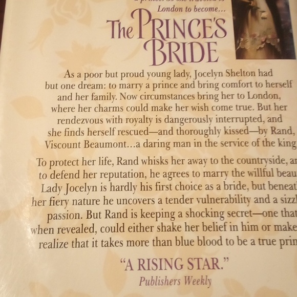 The Prince's Bride (Effington Family Book 4) by Victoria Alexander (Hardbound) - Picture 4 of 10